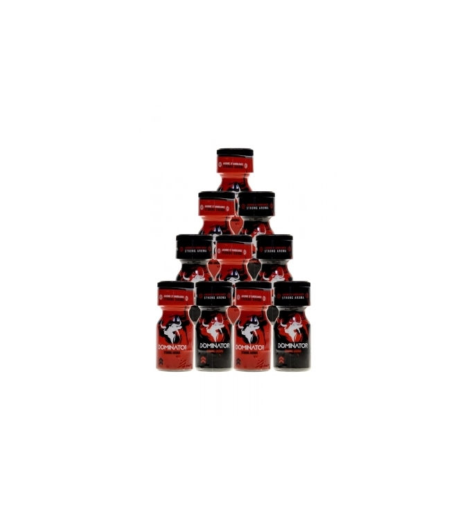 Pack 10 poppers Dominator 10ml