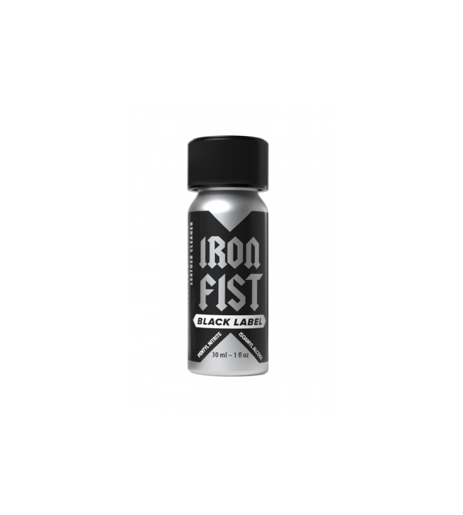 Poppers Iron Fist Black Label 30ml