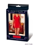 Robe rouge Dernier Tango - Anne d'Alès