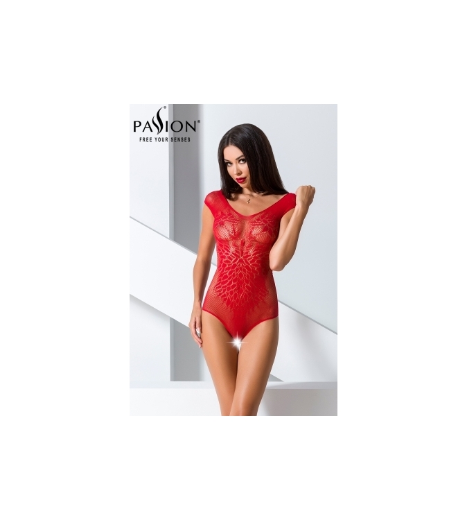 Body ouvert BS064 - Rouge