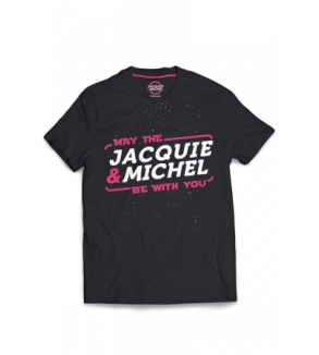Tee-shirt May The Jacquie & Michel be with you