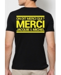 T-shirt Jacquie & Michel Jaune fluo