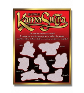 Carte à gratter Kama Sutra